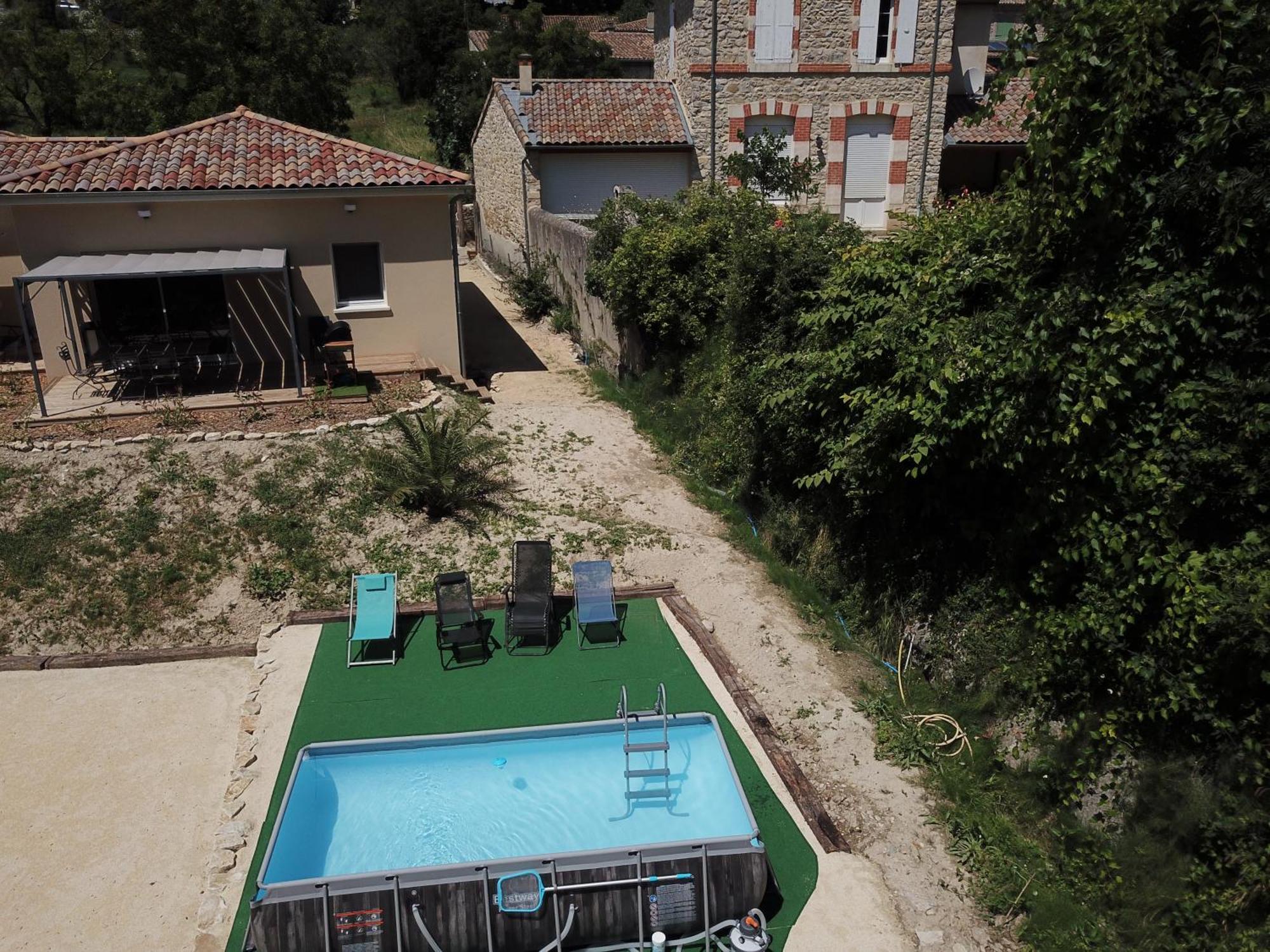 Gite Le Chaudron 1 A 7Pers Avec Piscine Βίλα Montclar-sur-Gervanne Εξωτερικό φωτογραφία